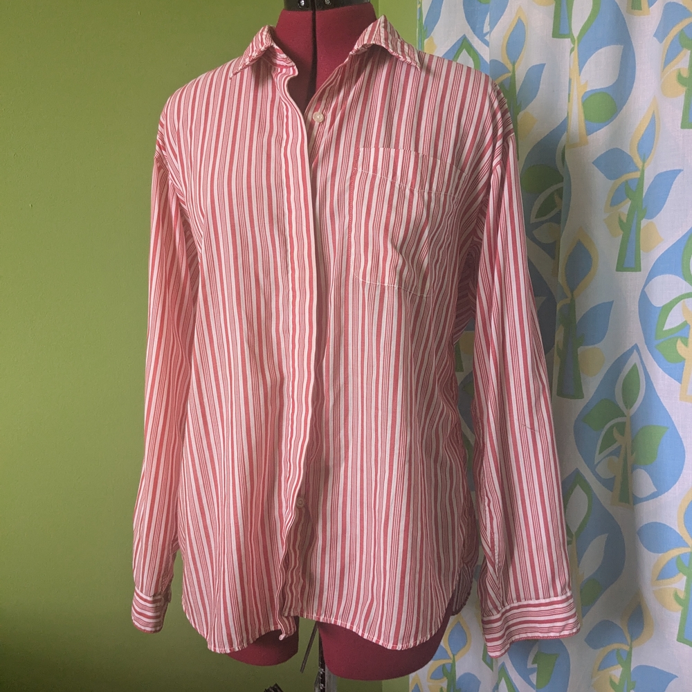 Tabi Striped Button Up